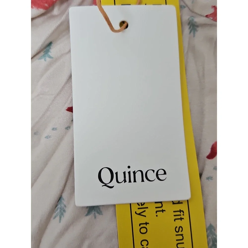 NWT Quince Pajama Set Toddler Pajamas Sz 18 -24  Months Unisex